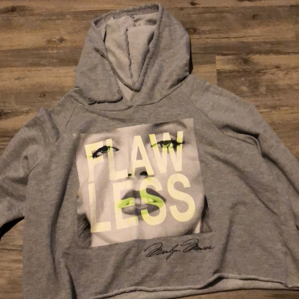 Marilyn  Monroe cropped hoddie